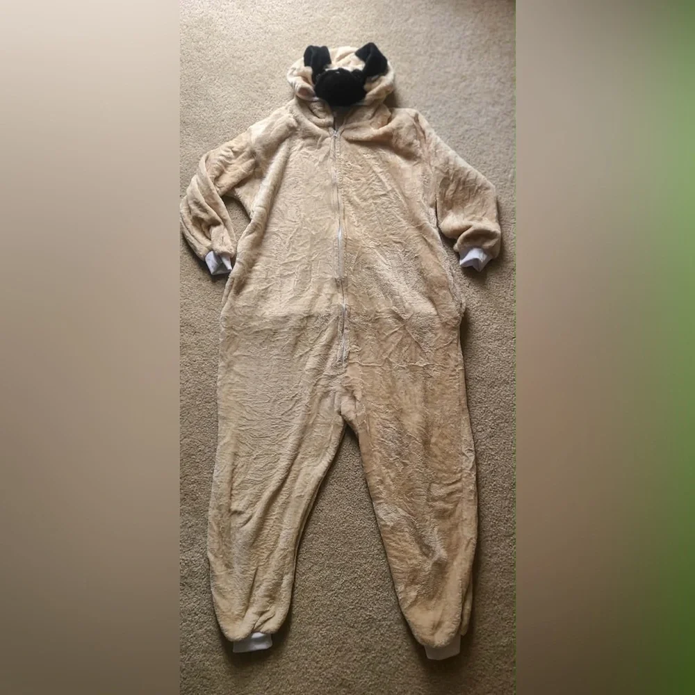 Kids Pug Dog onesie costume